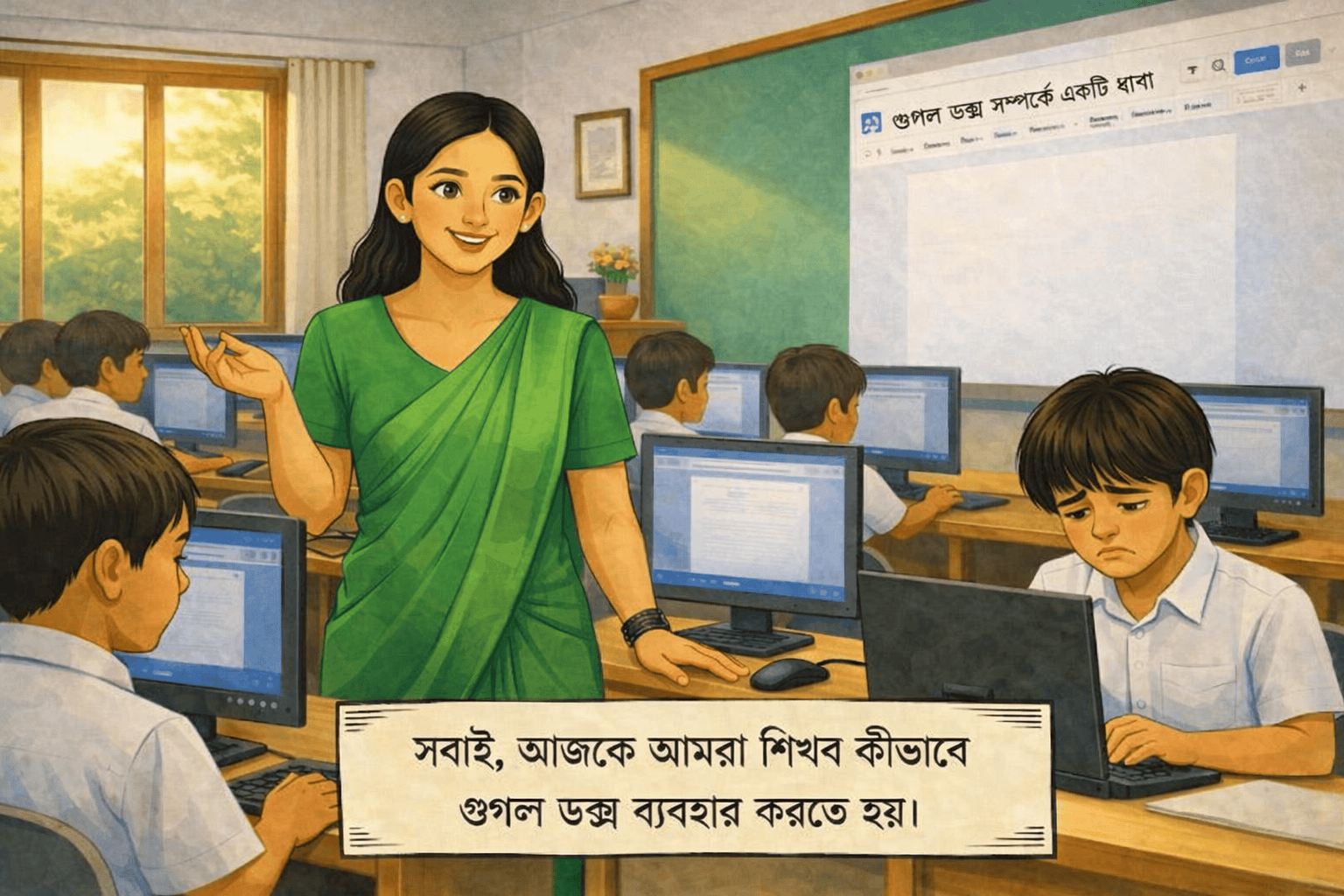 স্কুল কম্পিউটার ল্যাব